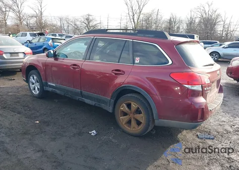 2012 Subaru Outback 2.5I Premium z USA, uszkodzony, nr VIN 4S4BRBGC7C3221992